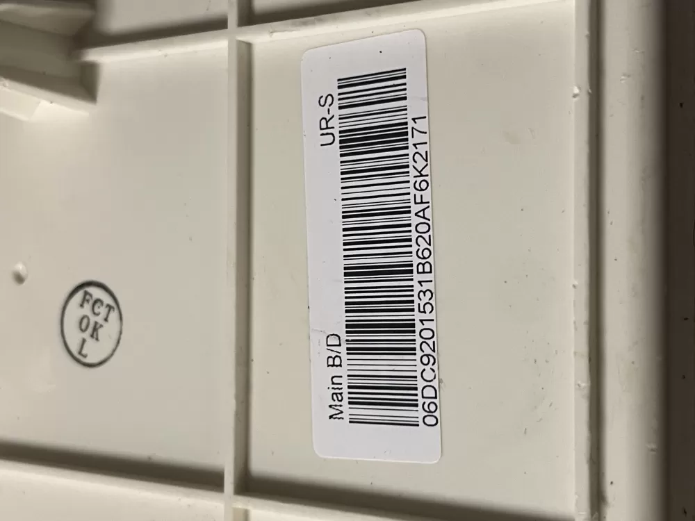 Samsung AP5955156 DC92 01531B PS10063192 Washer Control Board AZ51543 | Wm1907