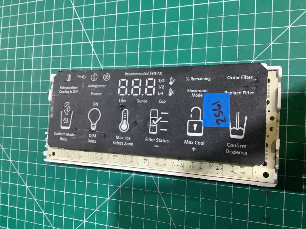 KitchenAid W10486460 Refrigerator Control Board AZ165946 | NR2561