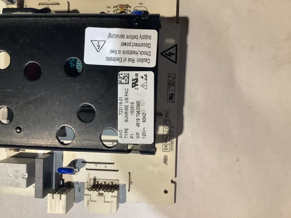 Whirlpool Maytag W10192965 46197042840 Washer Control Board AZ148230 | BG2485
