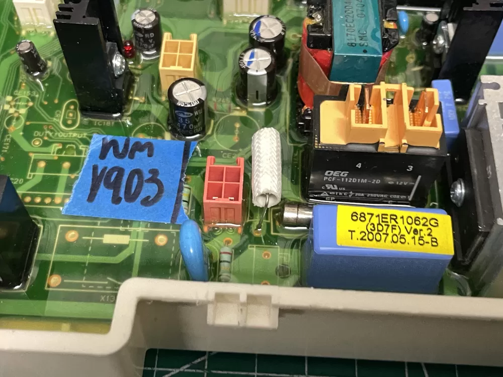 LG 6871ER1062G AP4457383 1359889 Washer Control Board AZ203077 | Wmv903