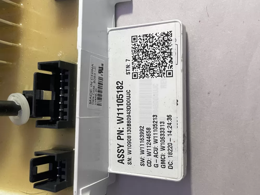 Kenmore W11105182 W11175259 PS12348363 Washer Control Board AZ197169 | Wmv889