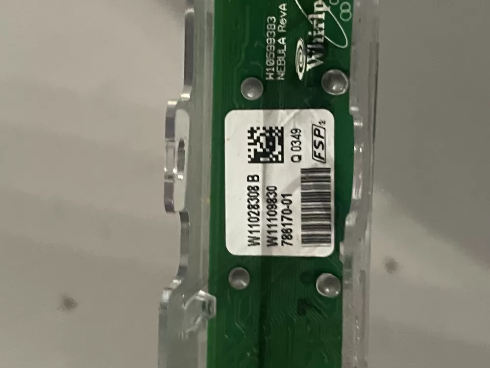 Whirlpool W11109830 Dishwasher Control Board User Interface AZ34176 | Wm1696