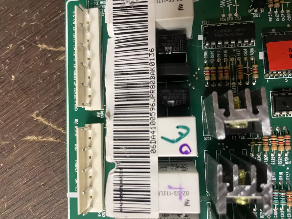 Samsung DA41 00596J Refrigerator Control Board AZ41700 | Wm1724
