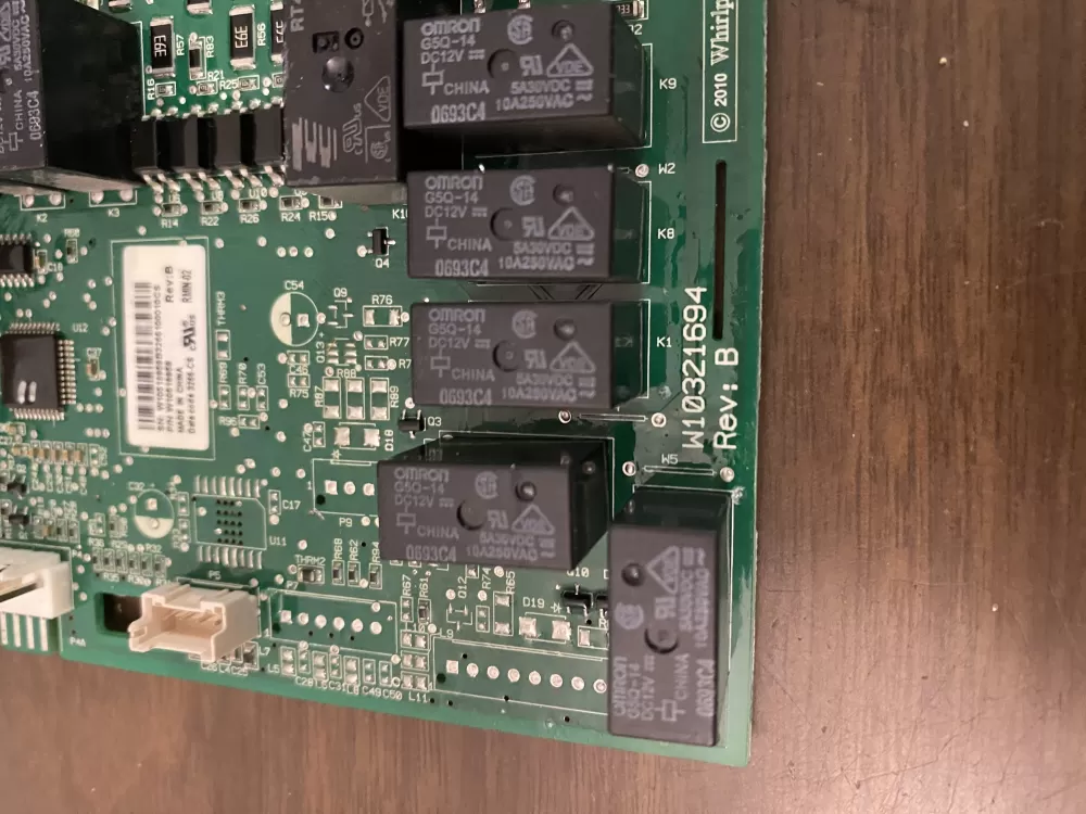 KitchenAid W10518959 W10887252 Refrigerator Control Board AZ82816 | BK1402