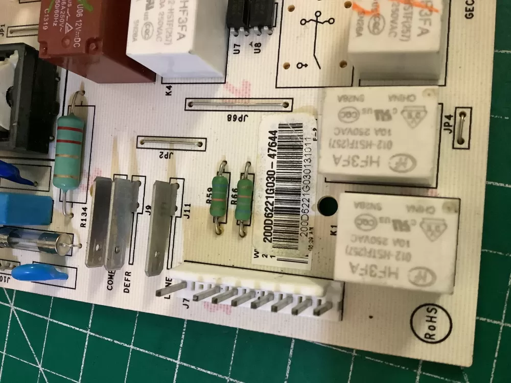 GE Hotpoint WR55X11072 200D6221G030 Refrigerator Control Board AZ187468 | NR2749
