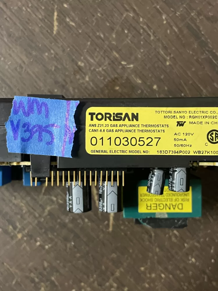 GE WB27K10059 183D7394P002 Range Control Board AZ44225 | WMV388