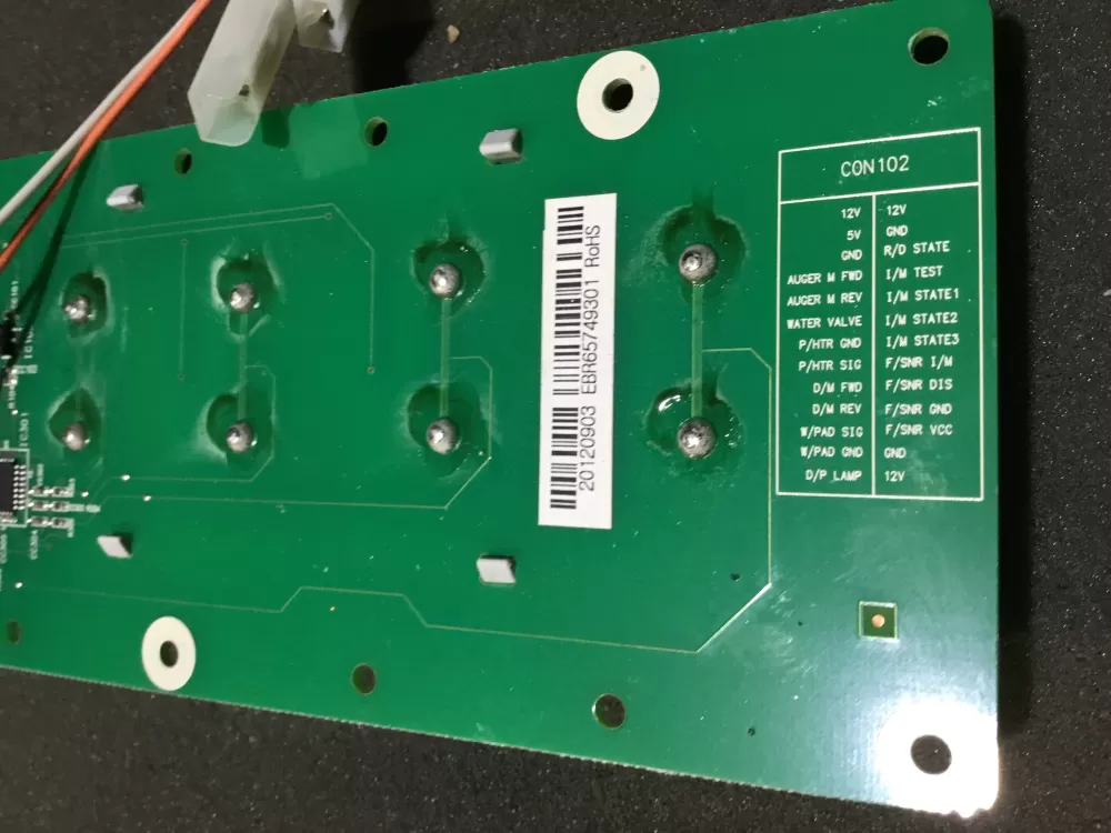 LG EBR65749301 Refrigerator Dispenser Control Board AZ76712 | NR2077