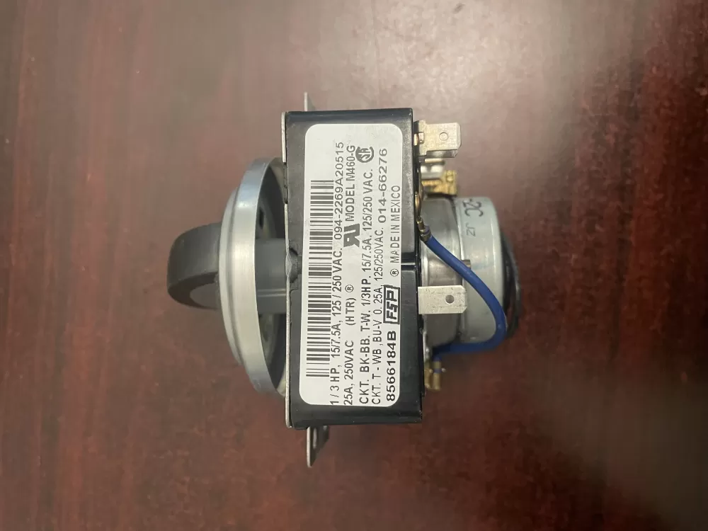 Whirlpool 8566184A 8566184 WP8566184 AP6013380 8566184R PS11746606 Dryer Timer