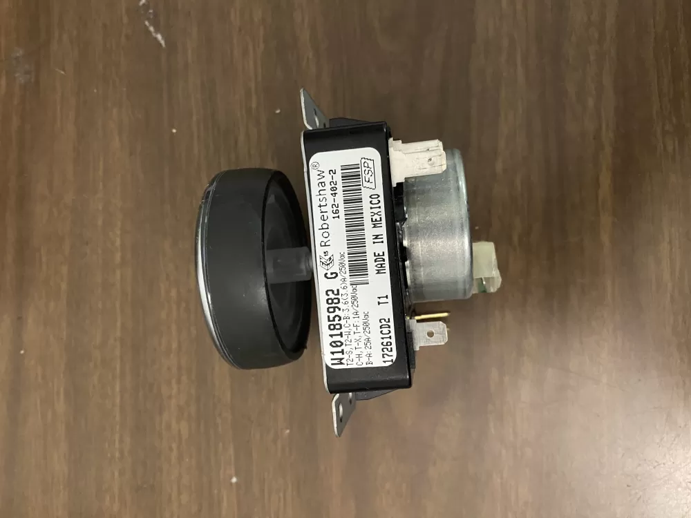 Whirlpool  Maytag  Kenmore AP6016541 W10185982 WPW10185982VP WPW10185982 PS11749831 Dryer Timer