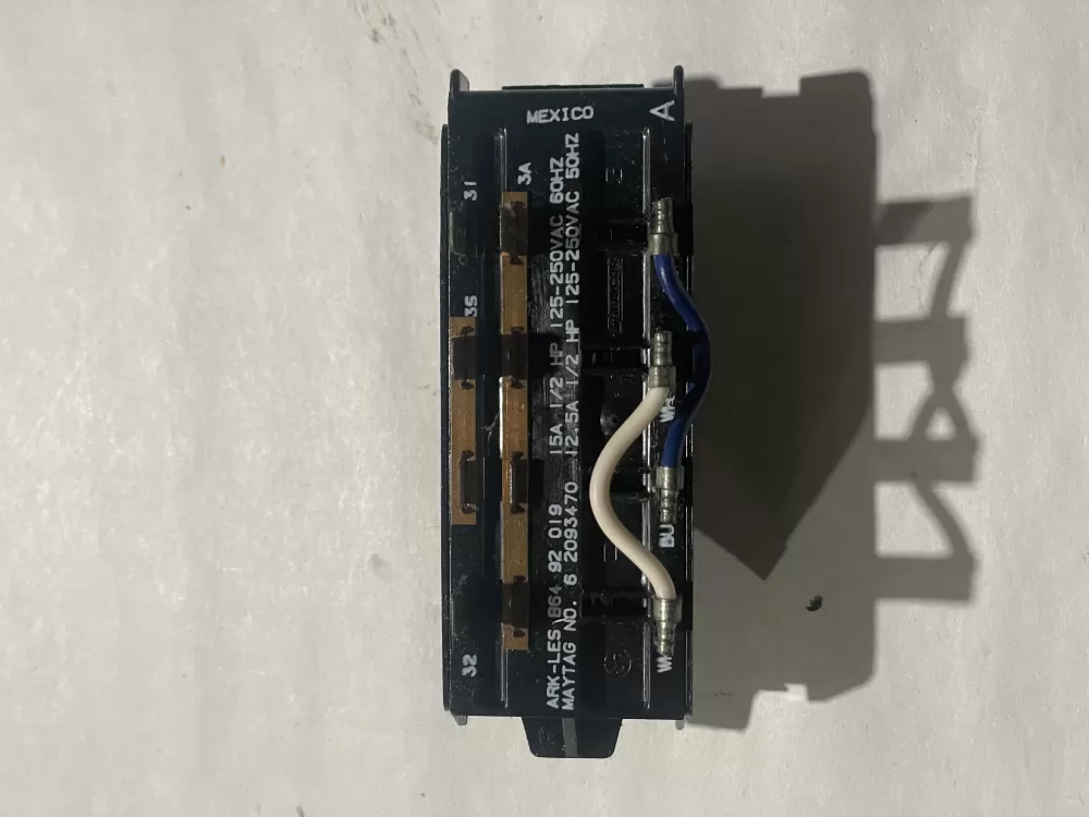 Maytag 6 2093470 Washer Switch AZ190968 | KM2327