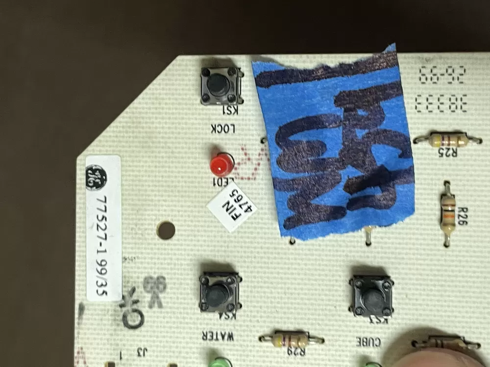 Whirlpool 356072501 Refrigerator Dispenser Control Board AZ37243 | Wm459