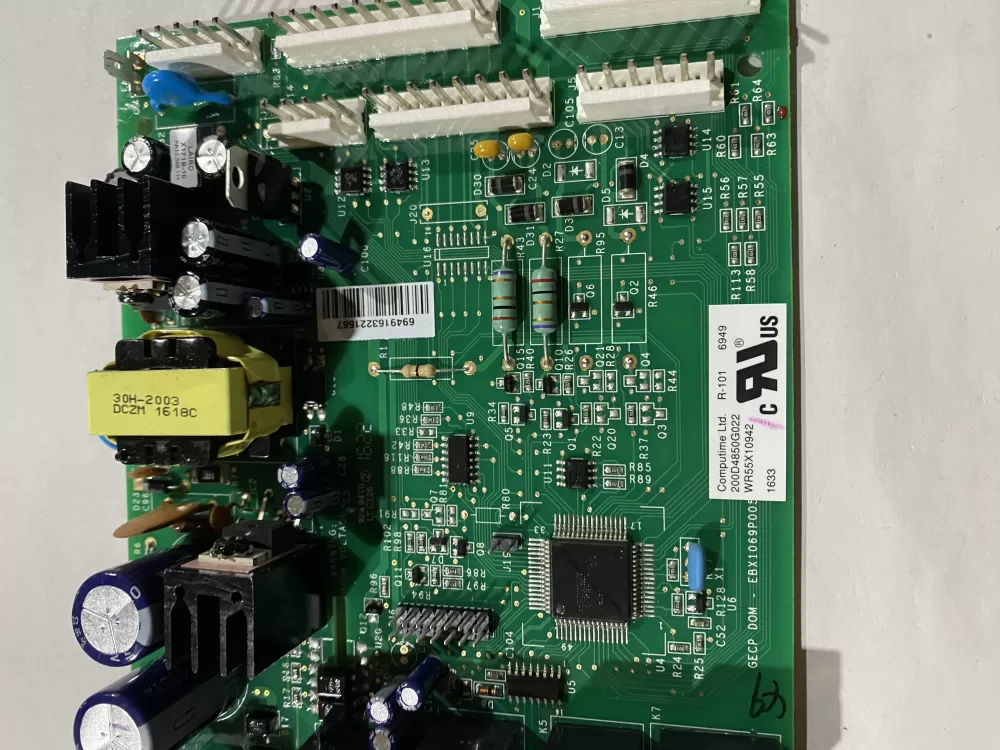GE Refrigerator Control Board WR55X10942 WR55X10699 AZ186663 | BK2745