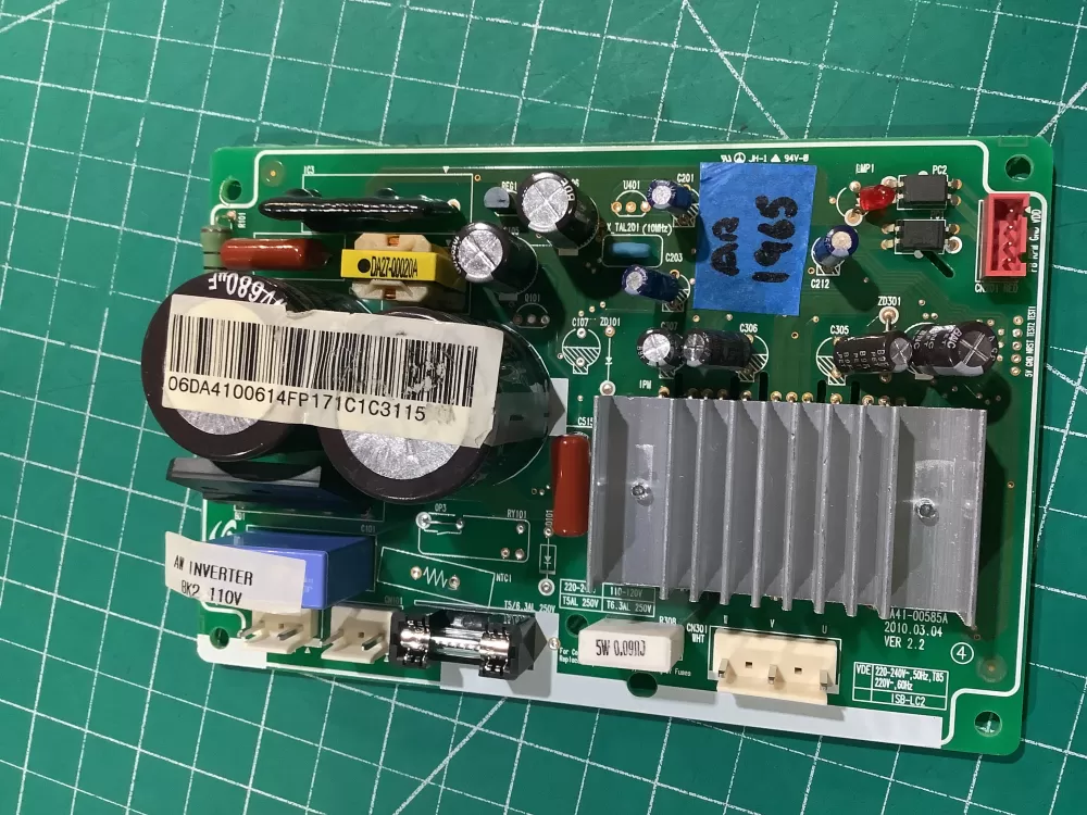 Samsung DA41 00585A 00614B Refrigerator Control Board Inverter AZ228357 | AR1965