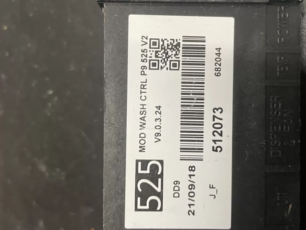 Fisher & Paykel 512073 Dishwasher Control Board AZ12893 | 1175