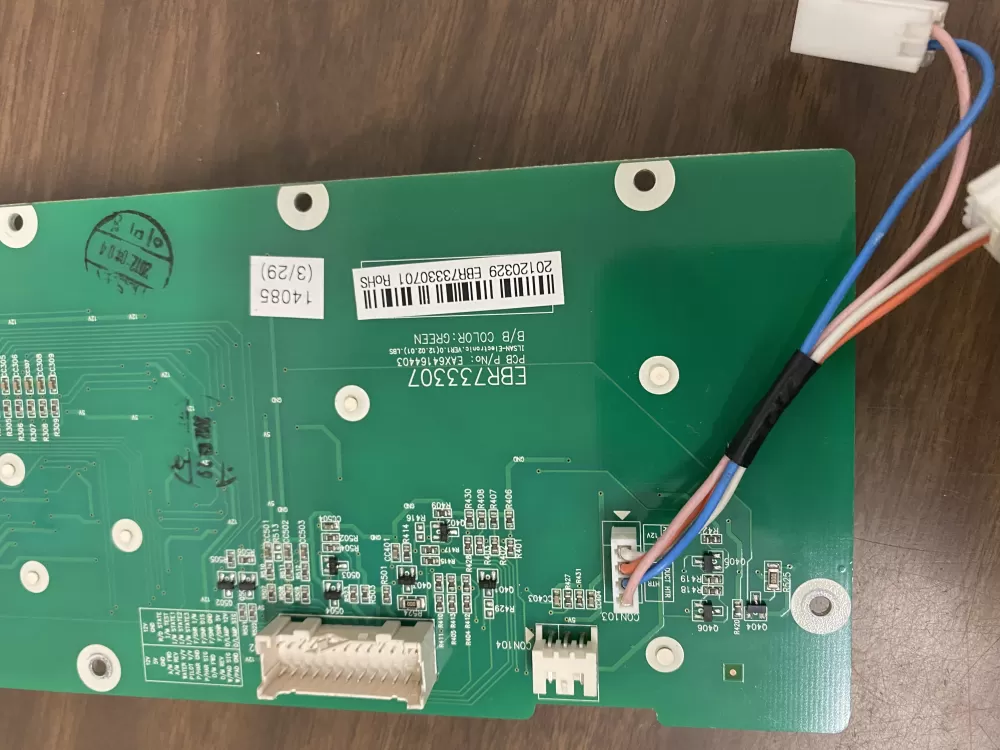 Kenmore LG EBR73330701 Refrigerator Control Board AZ28122 | BK295