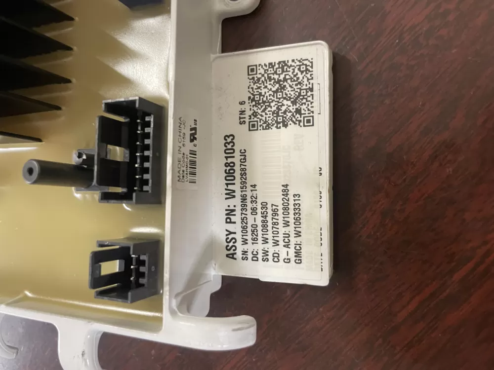 Whirlpool W10681033 W10812422 PS11723056 Washer Control Board AZ53903 | Wm1852