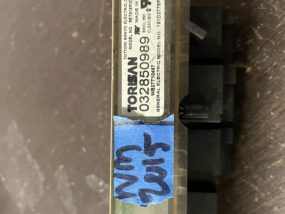 Kenmore Hotpoint GE WB27K10214 Range Control Board AZ56782 | Wm2015