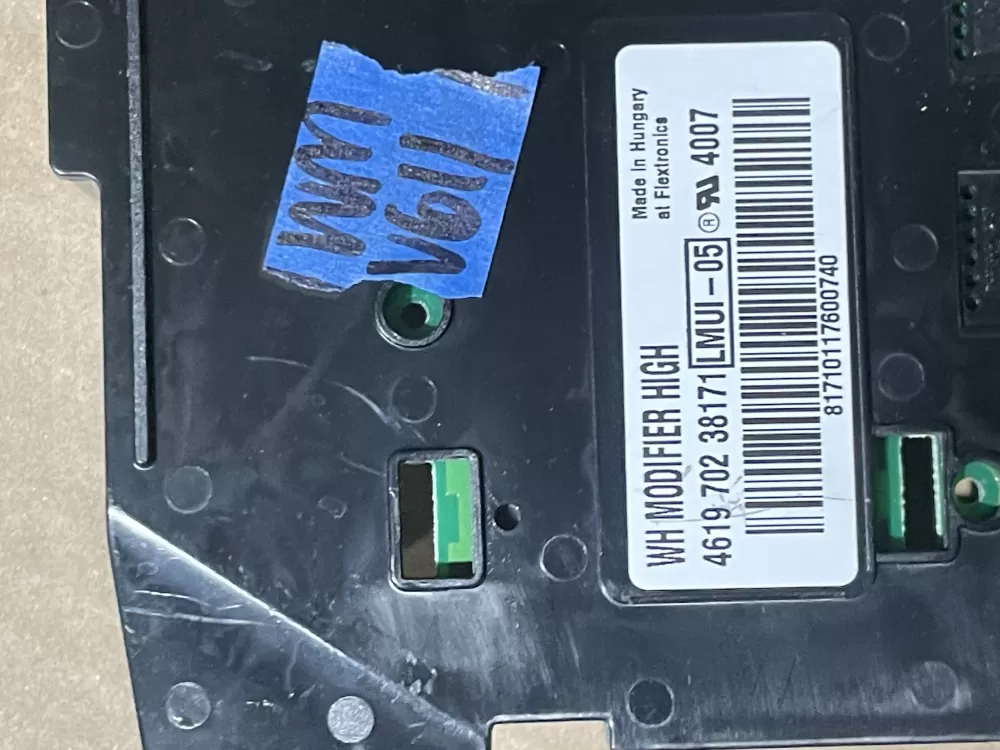 Whirlpool 4619 702 38171 Washer Control Board AZ94357 | Wmv611