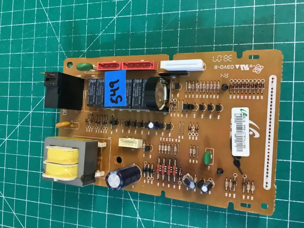 GE RAS-0TR7NV-00 Microwave Control Board AZ226738 | NR549