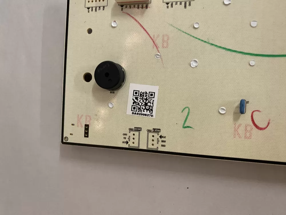 Samsung DA92 00627B Refrigerator Control Board Dispenser AZ201583 | BK2702