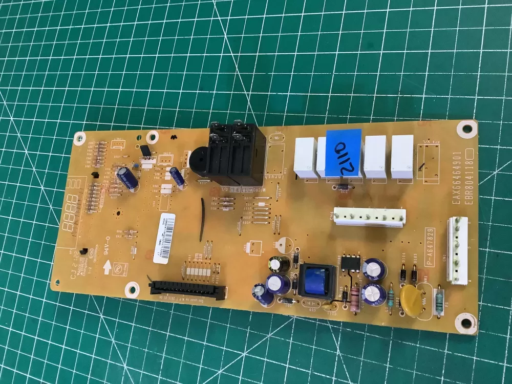 LG Kenmore EBR80411804 AP7223334 Microwave Control Board Panel AZ190188 | NR2110