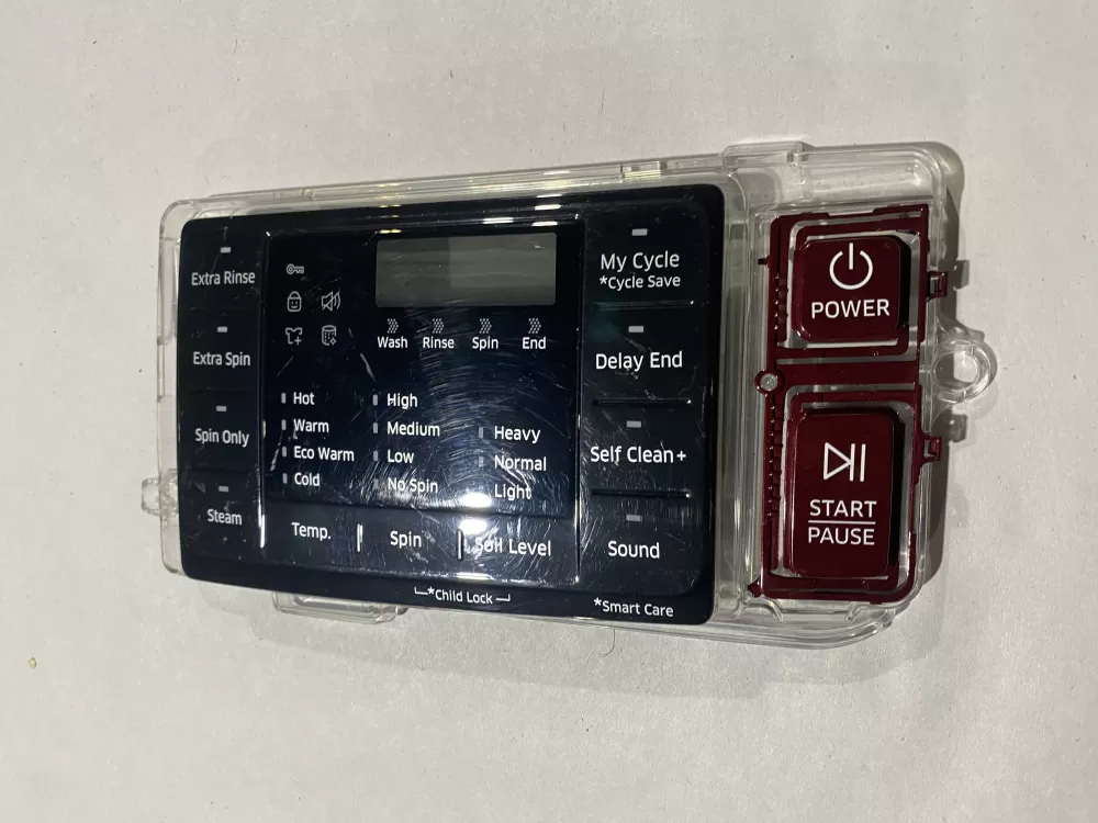 Samsung DC92-01607J  AP6243588  DC94-06643A  DC93-00376D  PS12084833 Dryer UI Control Board