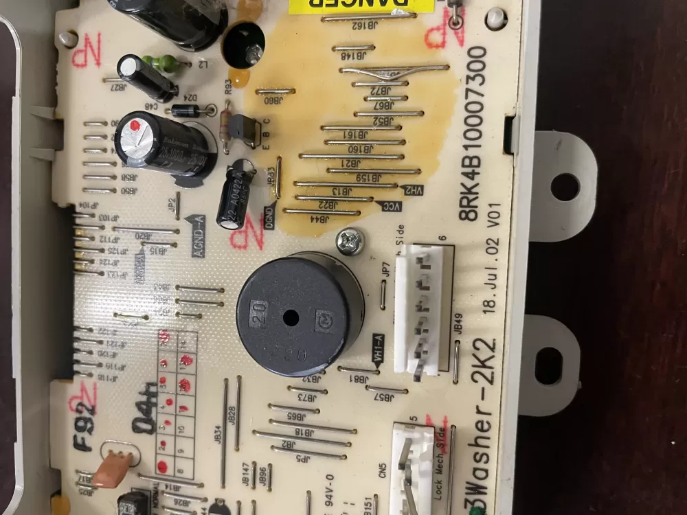 GE 175D4489G004 WH42X10486 Washer Control Board AZ43684 | KMV68