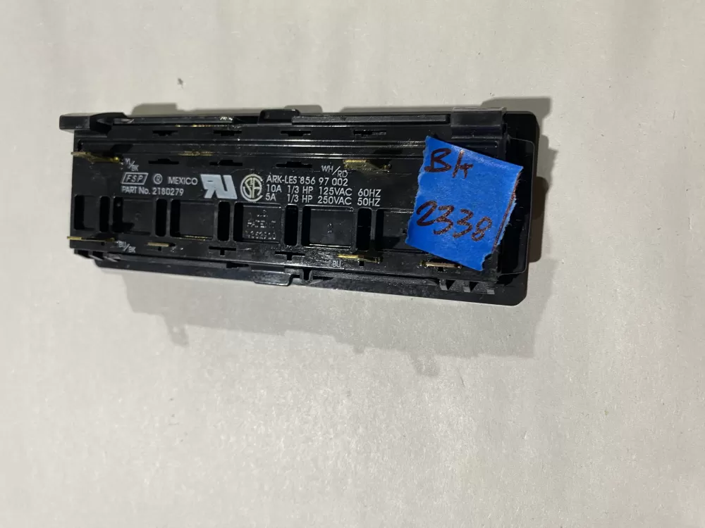 Whirlpool Kenmore Roper 2180279 Refrigerator Dispenser Panel AZ134293 | BK2338