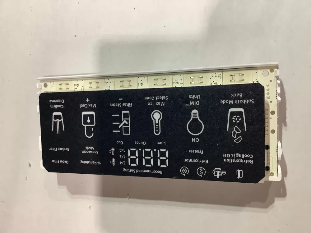 KitchenAid W10761088 W10807858 Refrigerator Control Board AZ183770 | ZC2711