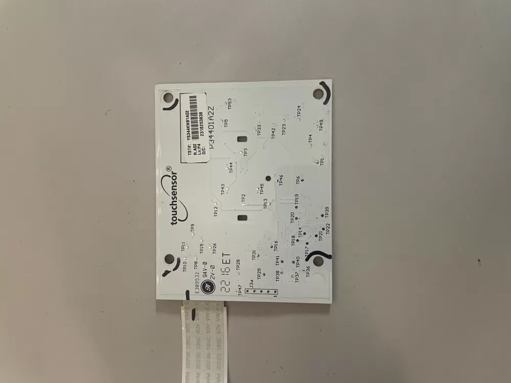 Whirlpool Washer YS344KNB1A02 P34401A2Z LED Touch Sensor AZ191752 | KM2642