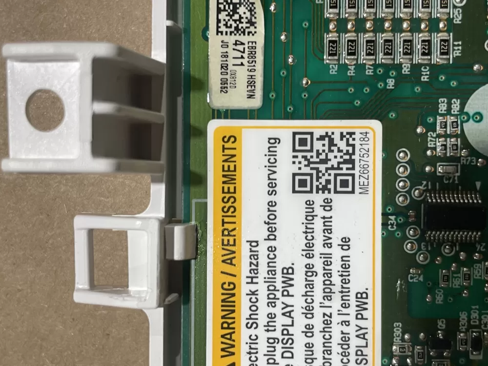 LG EBR85194711 Washer Control Board Panel AZ85172 | Wmv386