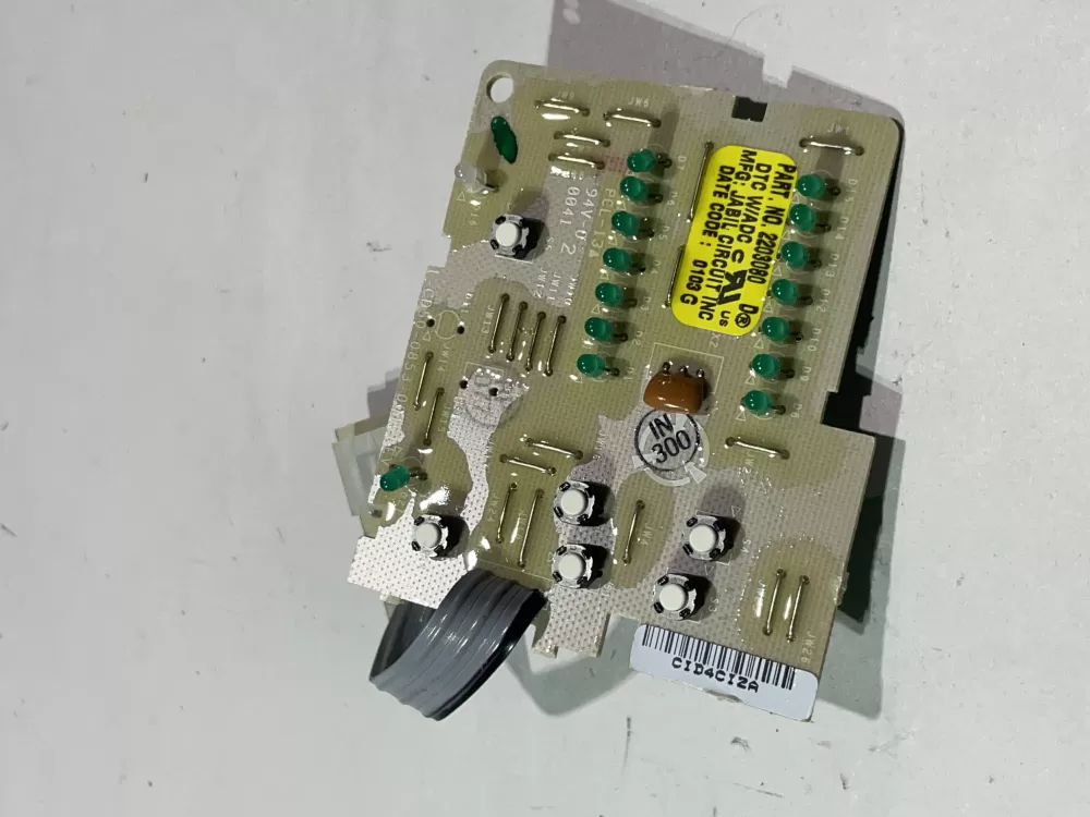 Whirlpool WP2203080 2203080 Refrigerator Control Board AZ143929 | Wm2419
