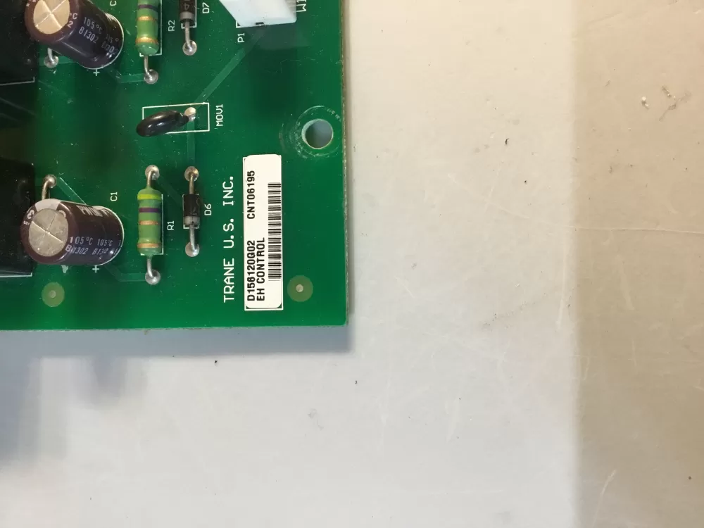 Trane EM Heat Control Board CNT06195 D156120g02 AZ105627 | BG210