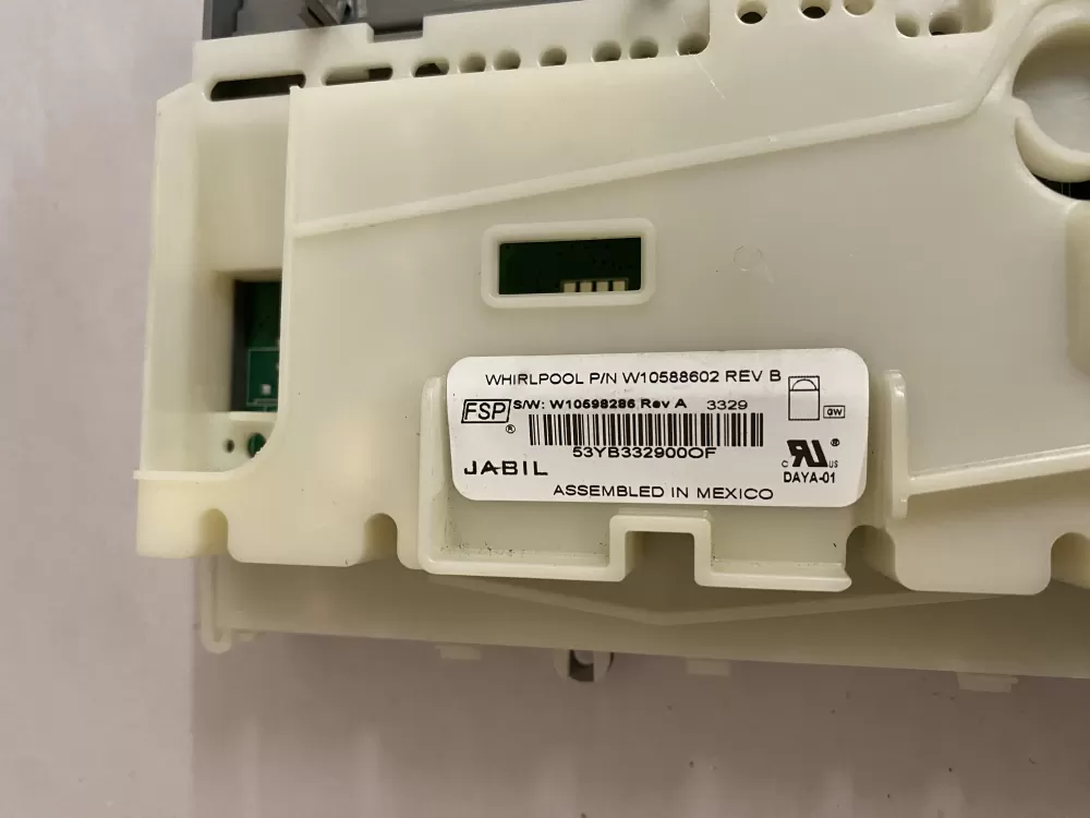 Whirlpool W10375804 W10479765 Dishwasher Control Board AZ201326 | BK2680