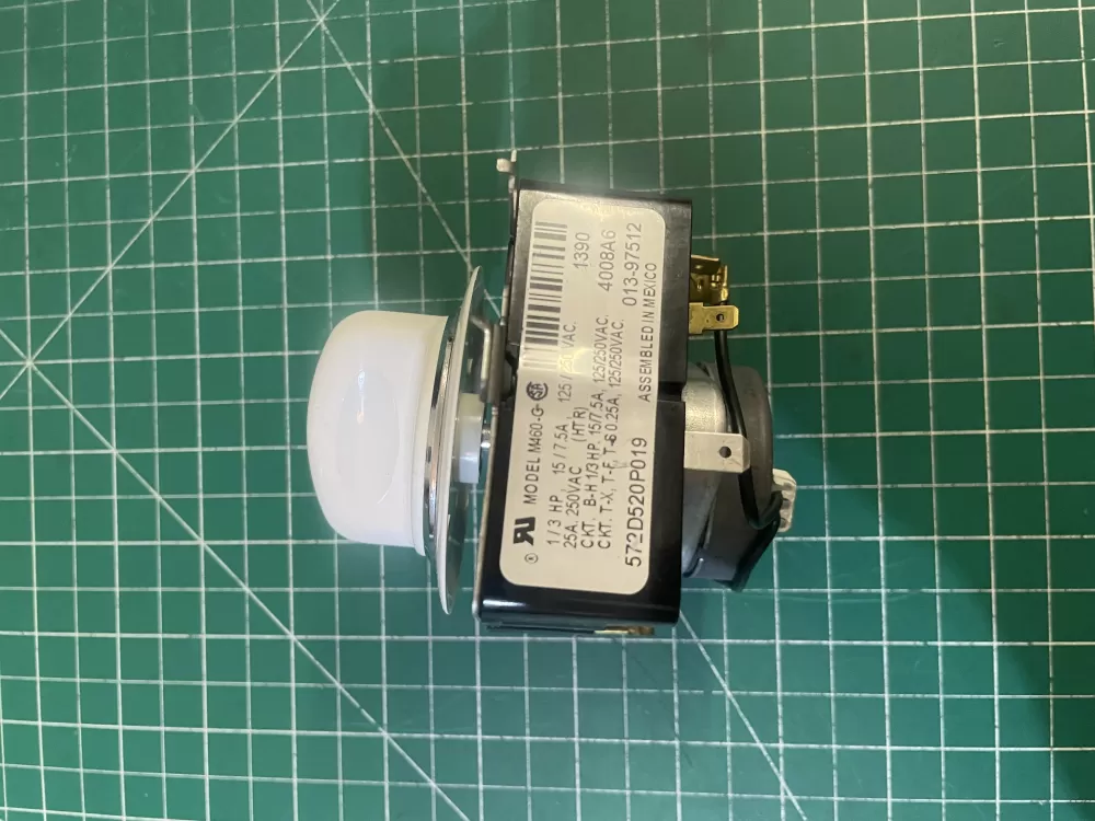 GE 572D520P019 WE4M189 Dryer Timer