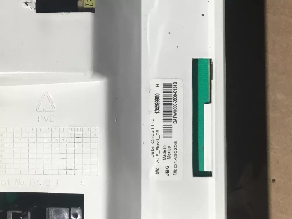 Frigidaire 134599900 EL1346012 134557201 Dryer Control Board AZ88755 | Wmv122