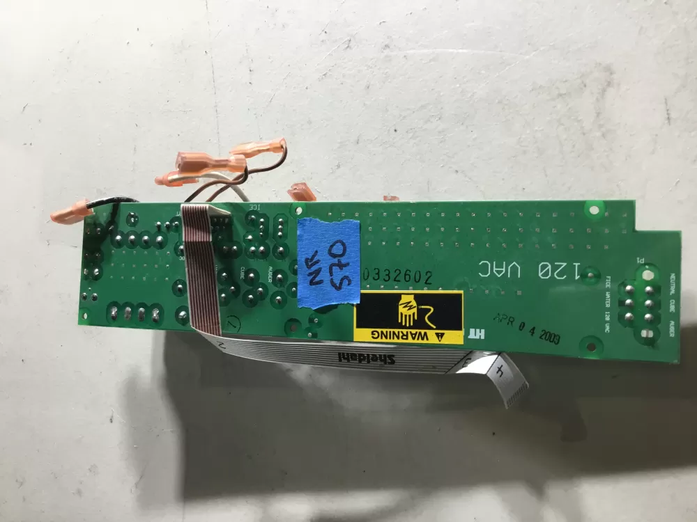 Frigidaire 40498600 Refrigerator Control Board Dispenser AZ47535 | NR570