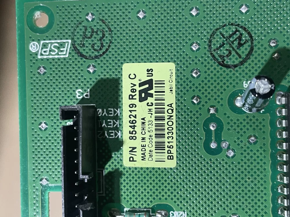 Whirlpool WP8546219 Dryer Control Board AZ92101 | Wm702