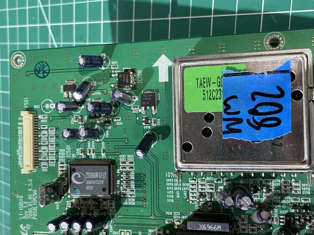 LG Model Refrigerator HD LCD TV & WeatherPlus P050L15M2W0 AZ190063 | Wm802