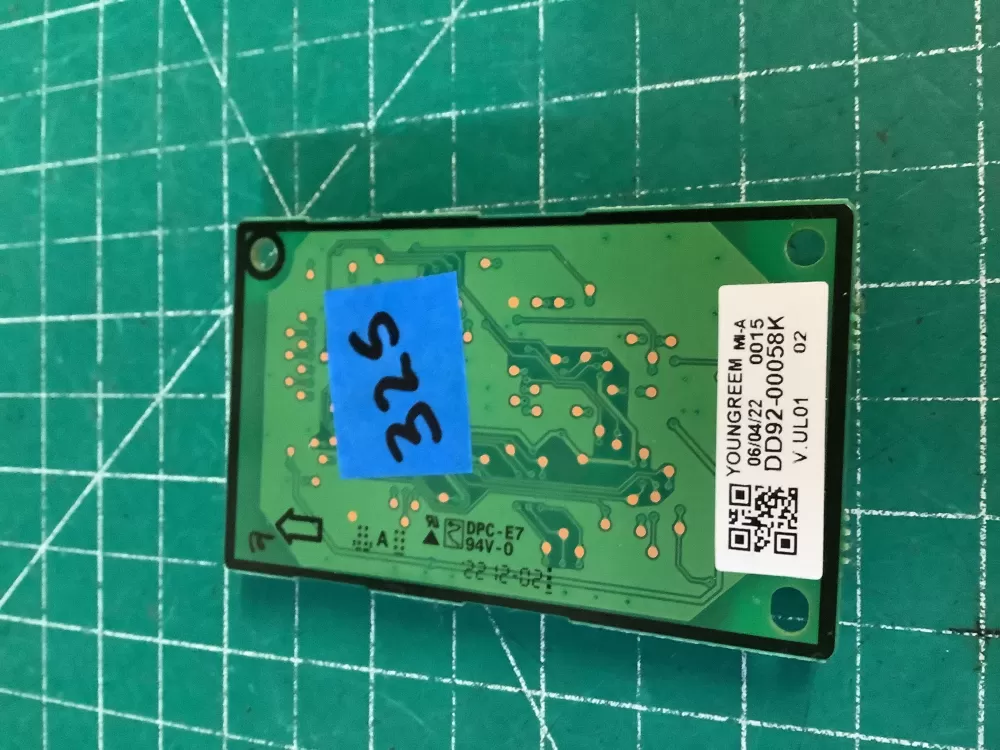 Samsung DD92-00058K Dishwasher Control Board AZ225405 | NR325