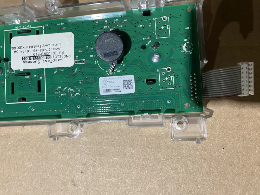 Electrolux Frigidaire A00993515 A11733803 Dryer Control Board AZ81788 | BK716