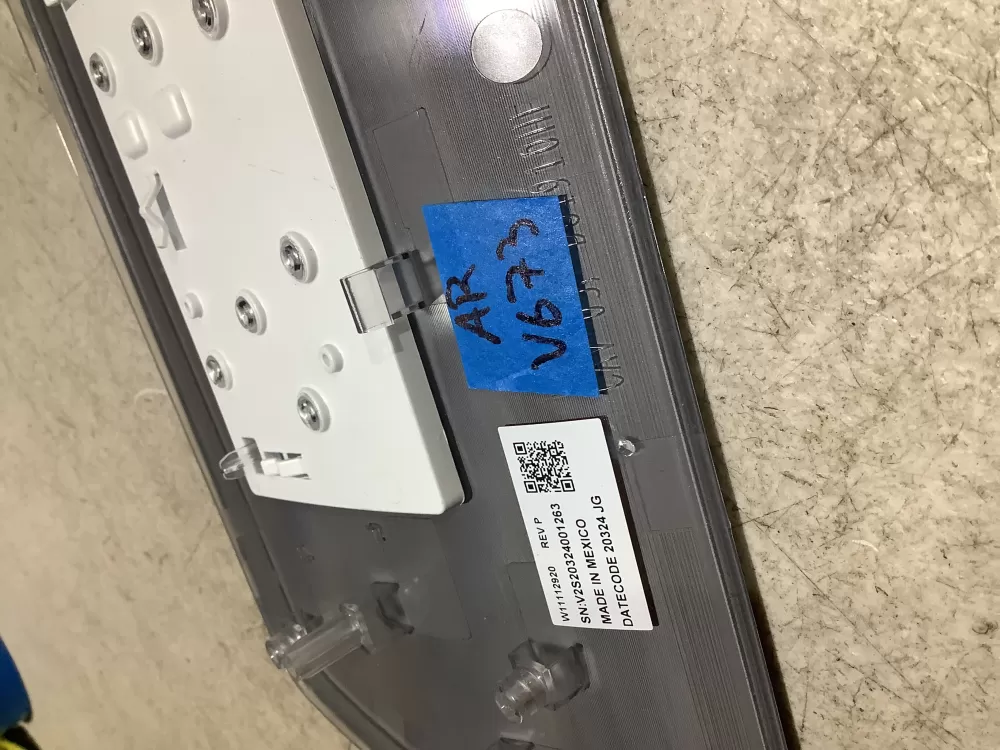 OEM Whirlpool Washer Control Panel W11112920 W11174237 | V673