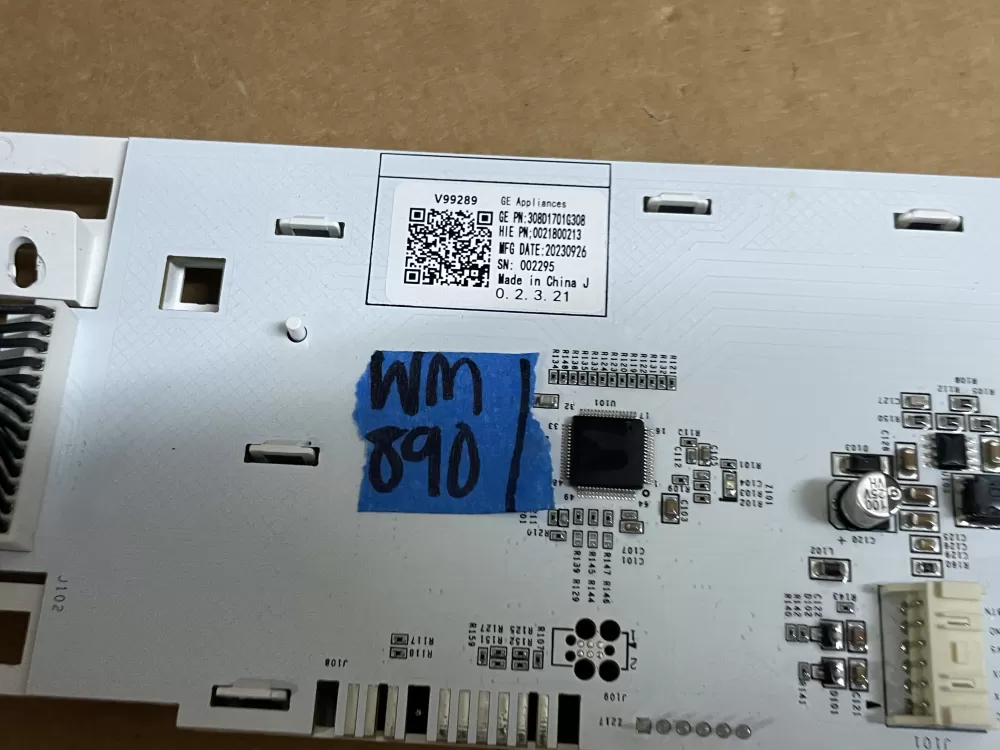 GE Washer Control Board 308D1701G308 00218000213 AZ102450 | Wm890