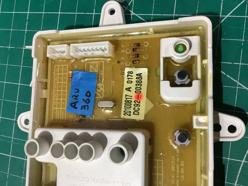 Samsung Washer Control Board PDC92-00388A AZ193654 | ARV360