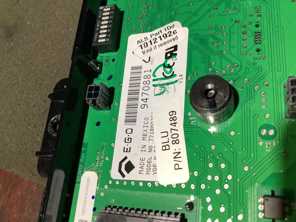 SpeedQueen 807489 Speed Queen Dryer Control Board AZ127628 | NR2306