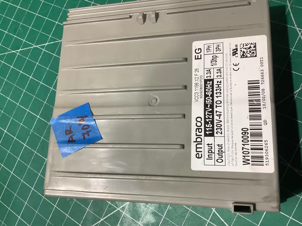 Kenmore W11087200 Refrigerator Control Board Inverter AZ196824 | AR704