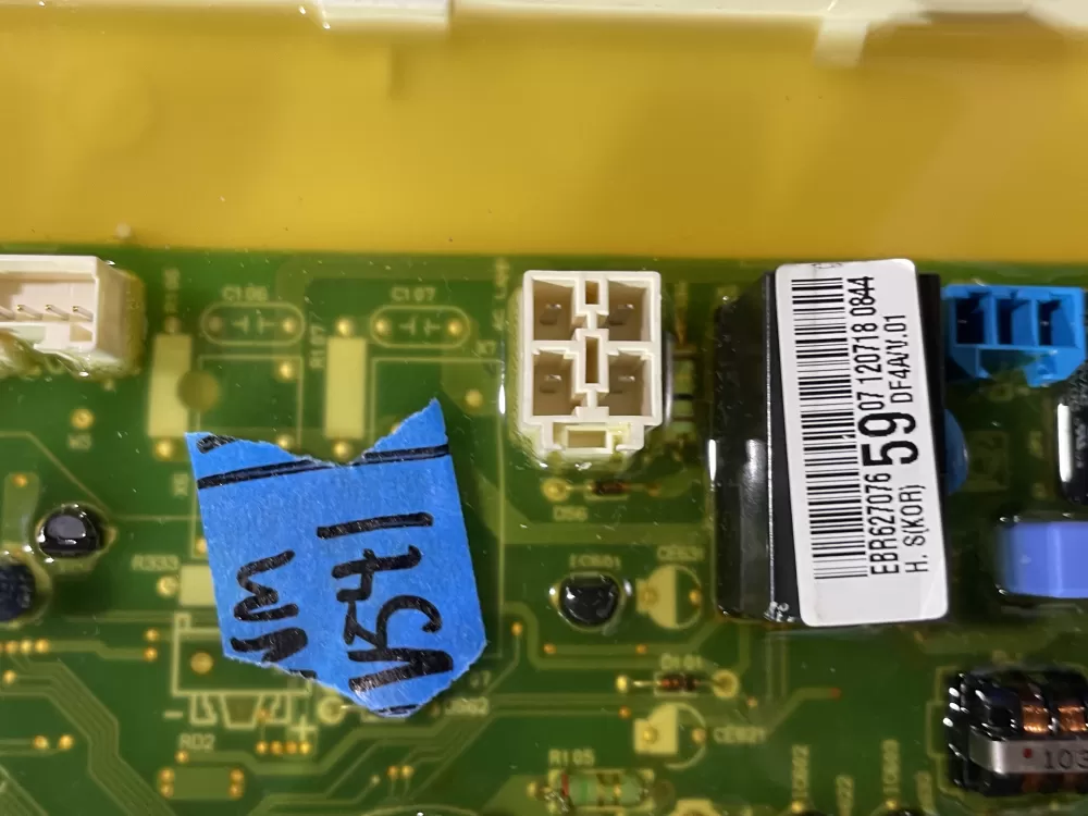 LG EAX61170502 EBR62707659 Dryer Control Board AZ144148 | Wmv541