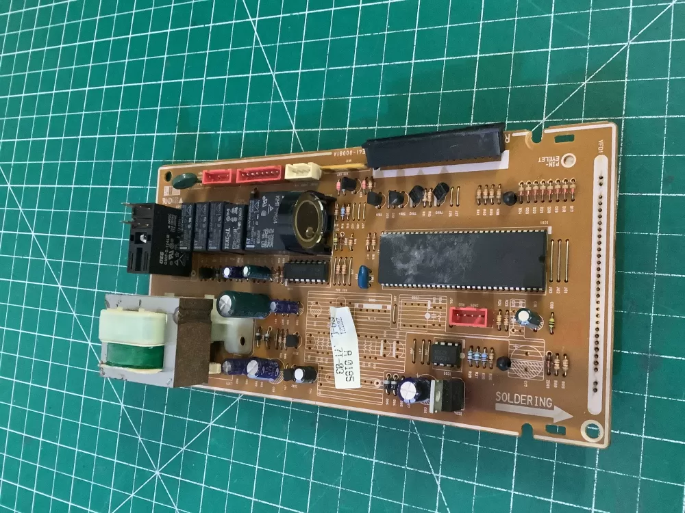 Samsung GE WB27X10508 DE41-00081A Microwave Control Board AZ194527 | NR592