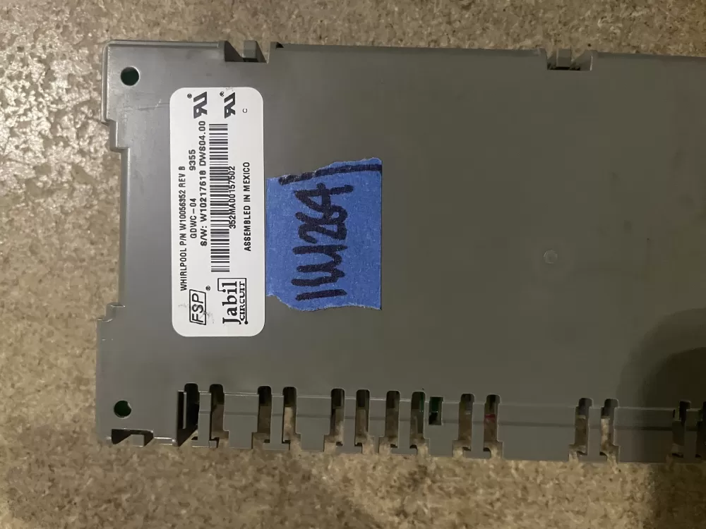 Whirlpool KitchenAid W10056352 Dishwasher Control Board AZ27887 | KM264