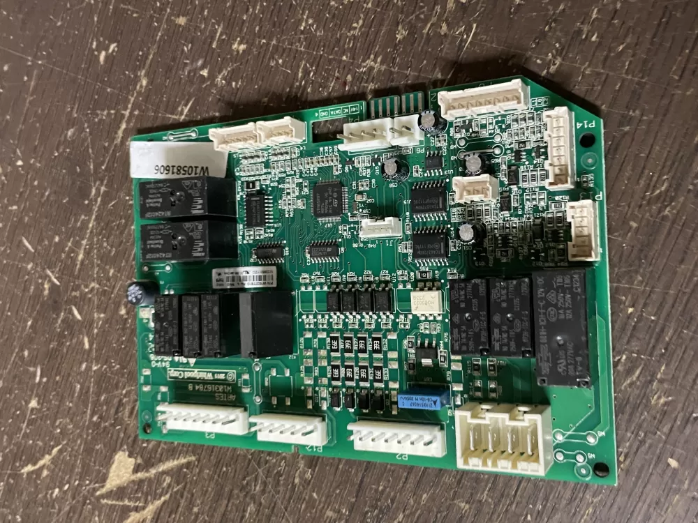 Whirlpool  KitchenAid  Roper  Estate W10277810 W10581606 WPW10581606 PS11756527 Refrigerator Control Board